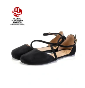 Shapen Orchid Black Suede